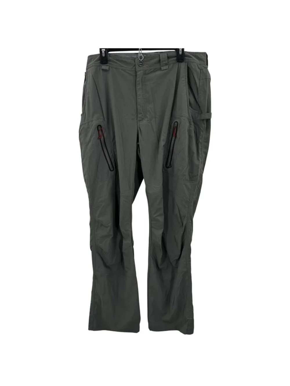 Simms Mens Olive Fishing Pants Size 38 With Multiple Pockets Durable Outdoor